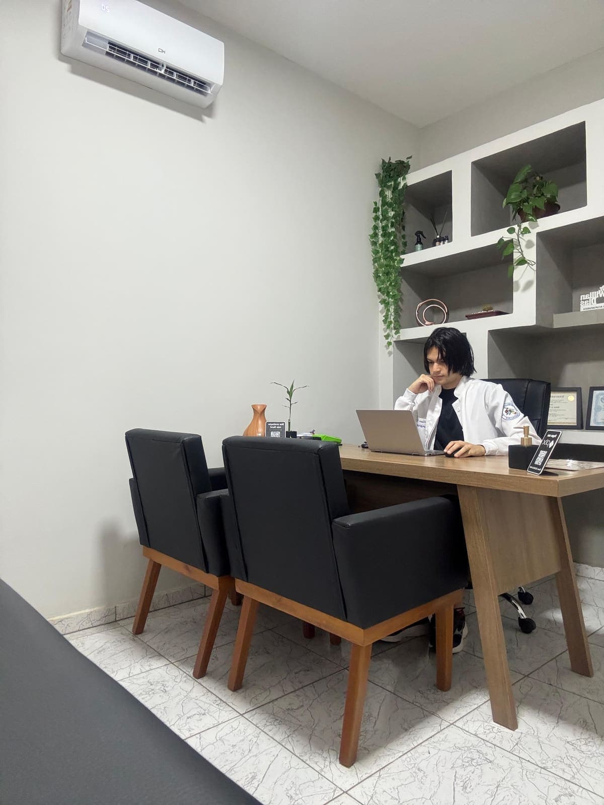 Sala de atendimento particular e discreta - acupuntura para ejaculação precoce em Paulínia - Jd. Vista Alegre